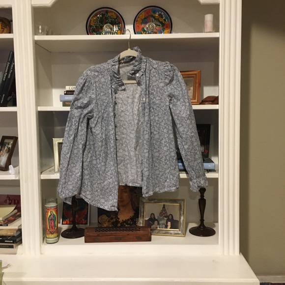 Sezane floral button down shirt - Picture 4 of 6